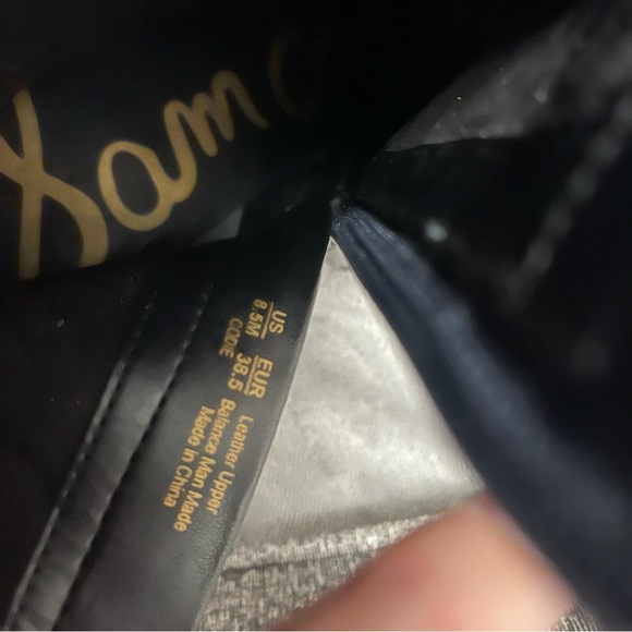 Sam Edelman Blue Snake Skin Print Boot / 8.5 - Picture 8 of 12